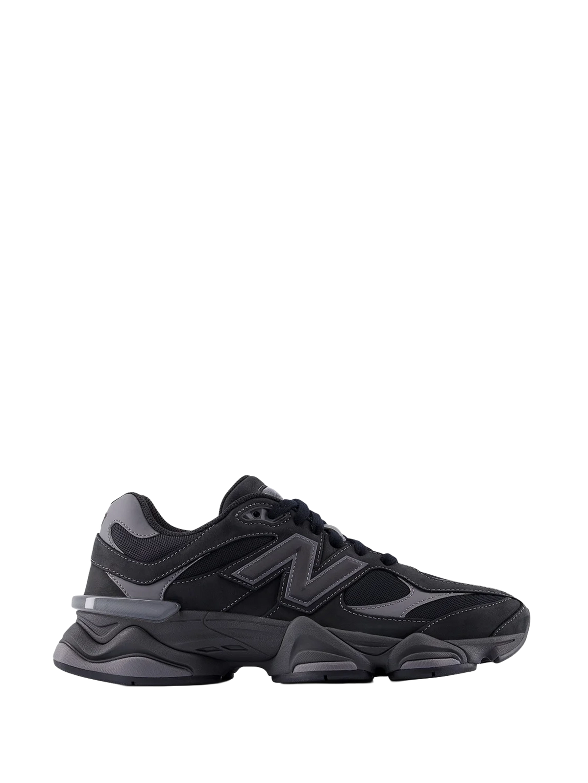 Kids 9060 Sneakers in Zwart Castlerock