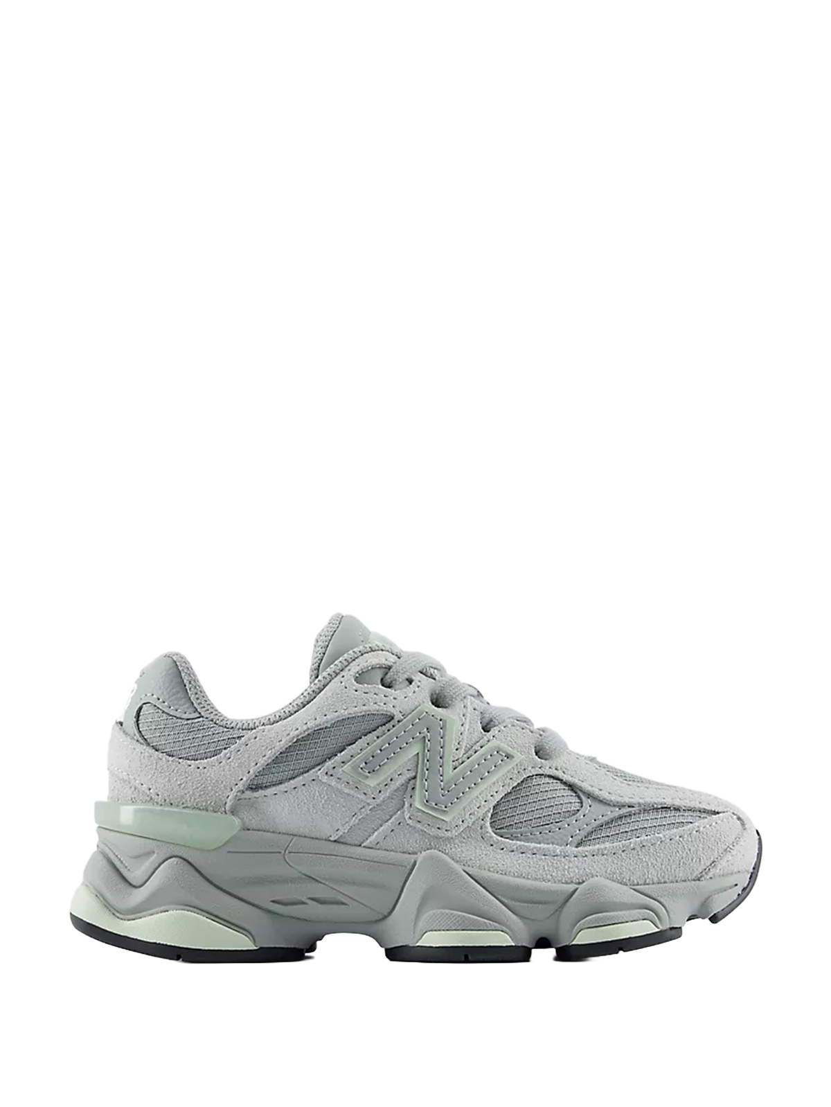 Kids 9060 Lace Sneakers Bayberry With Lone Star Grey