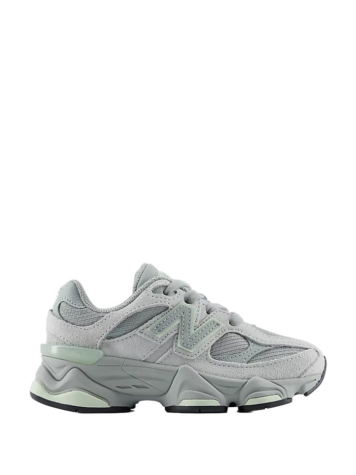 Kids 9060 Lace Sneakers Bayberry With Lone Star Grey