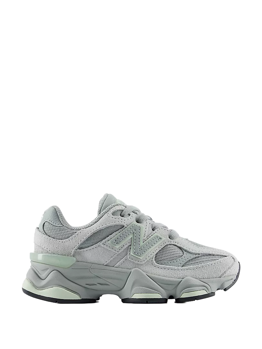 Kids 9060 Lace Sneakers Bayberry With Lone Star Grey
