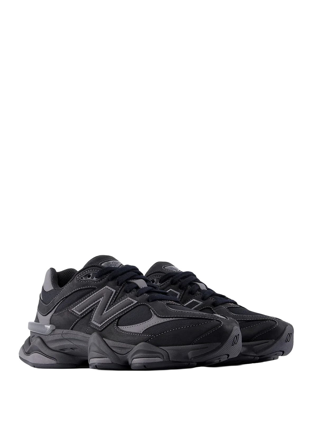 Kids 9060 Sneakers in Zwart Castlerock