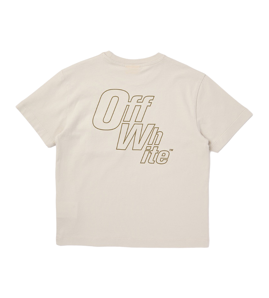 Off-White Arrow Cargo Tee - Beige