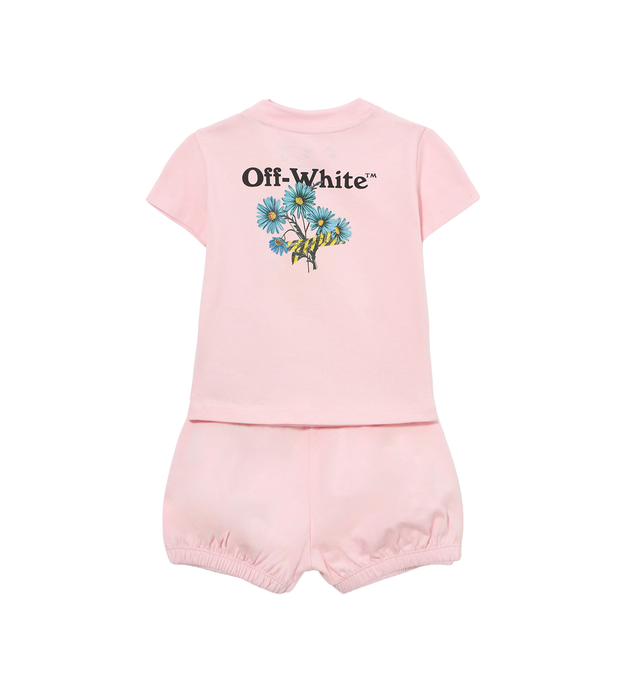 Off-White Daisy Tape Set in Pink