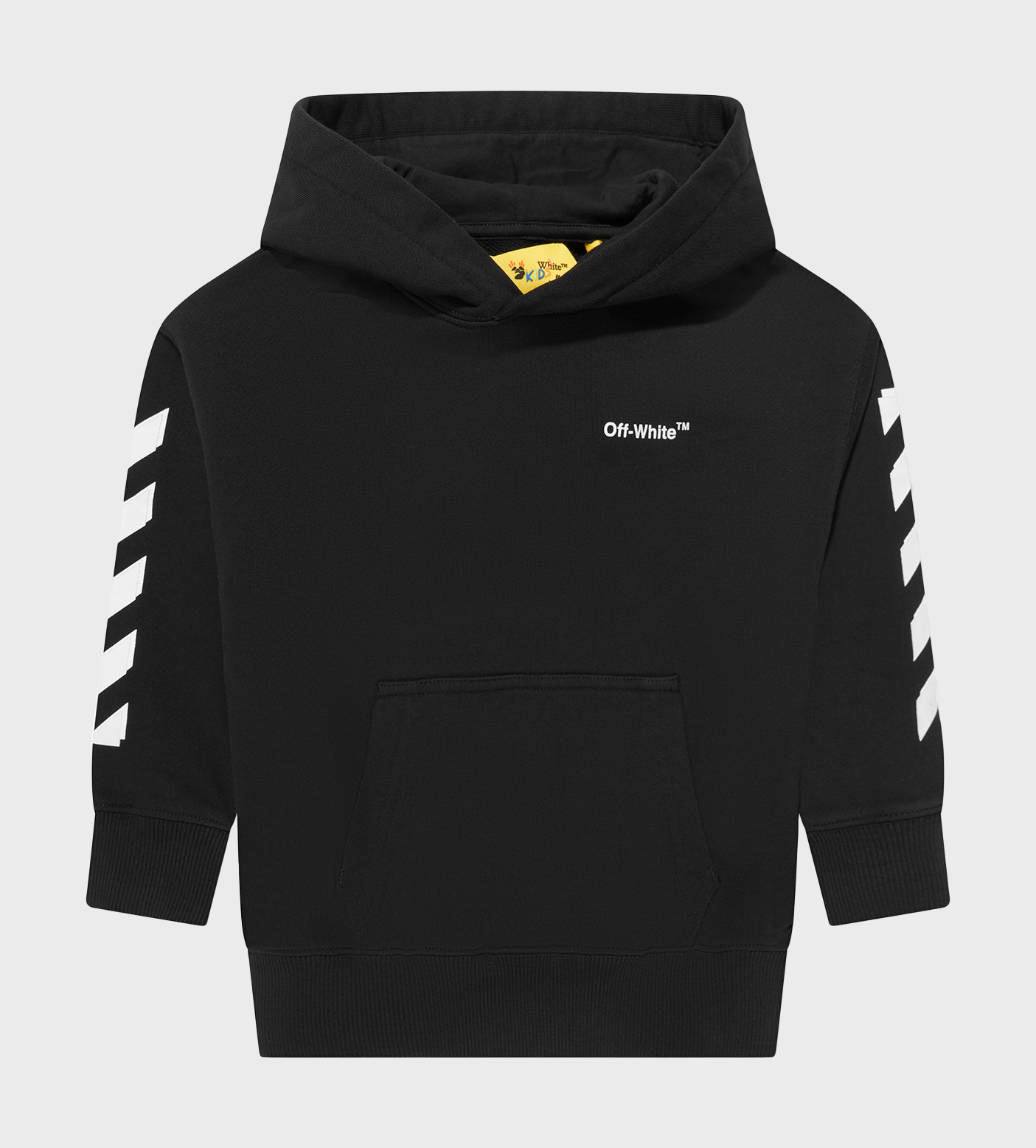Logo-Print Hoodie Black