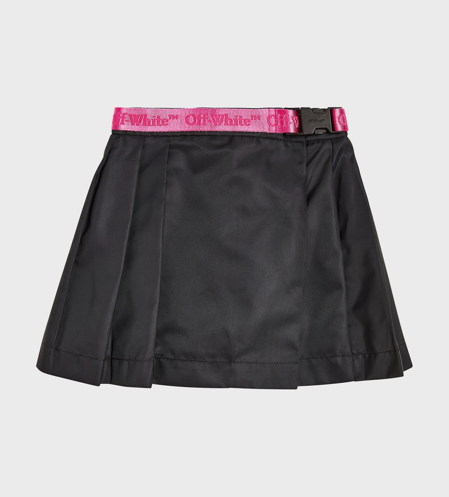 Mini Skirt With Black Fuchsia