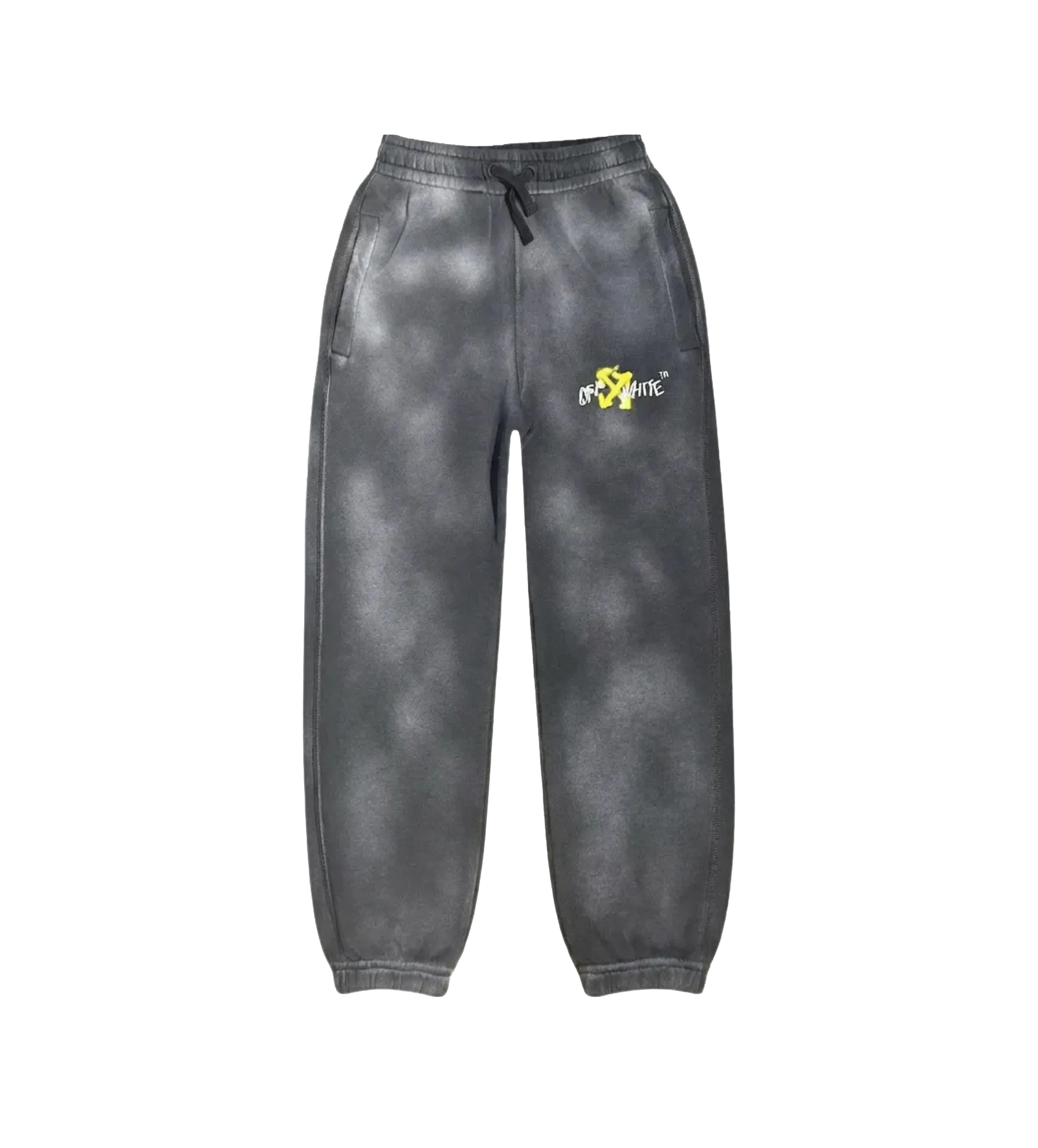 Off-White Diag Spray joggingbroek in grijs