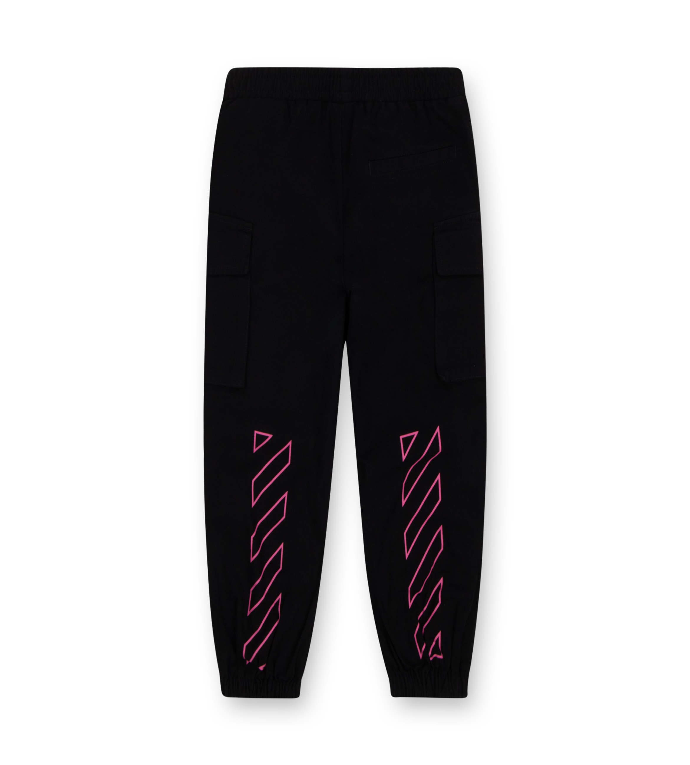 Off-White Diagonal Cargo sweatpants in Black