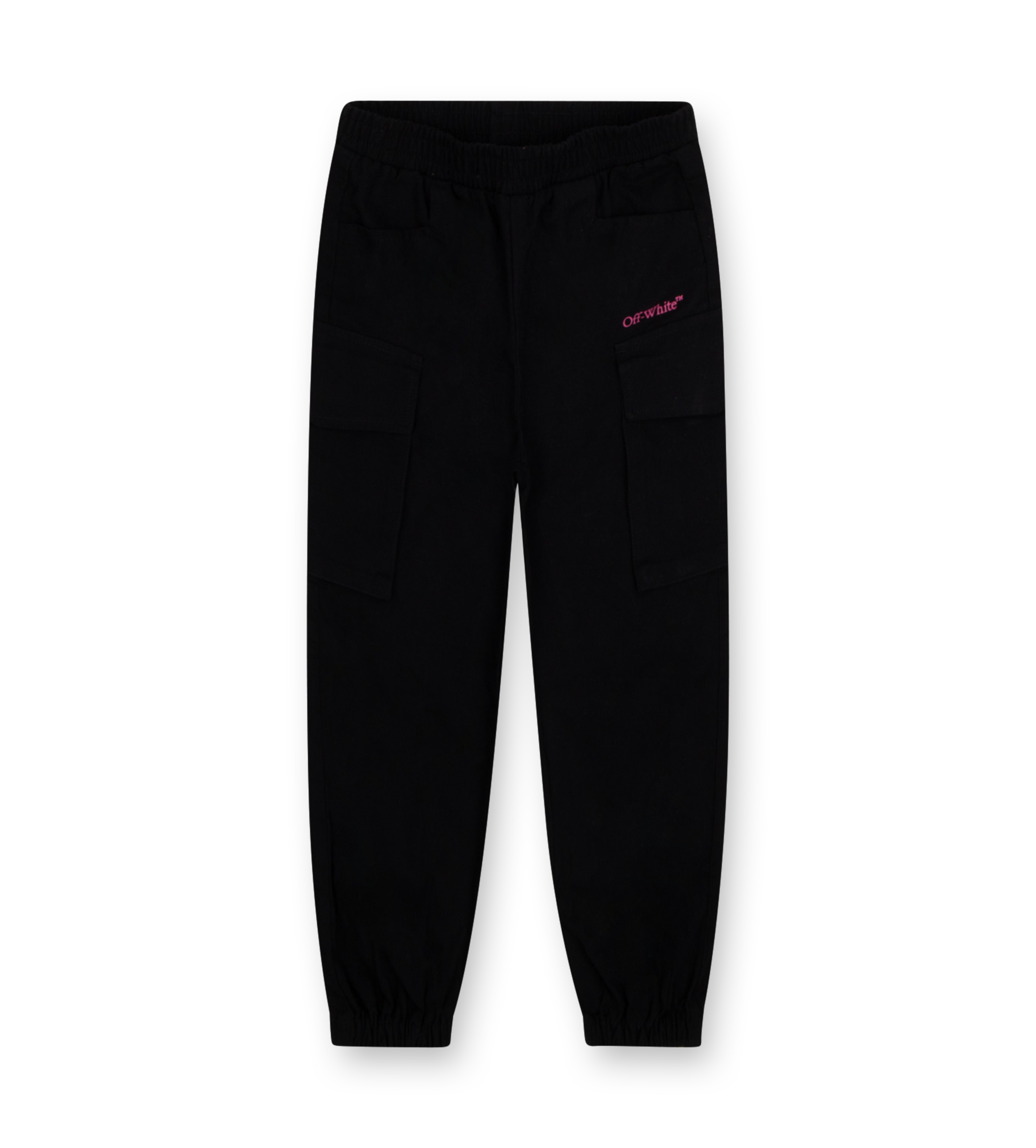 Off-White Diagonal Cargo sweatpants  in Black