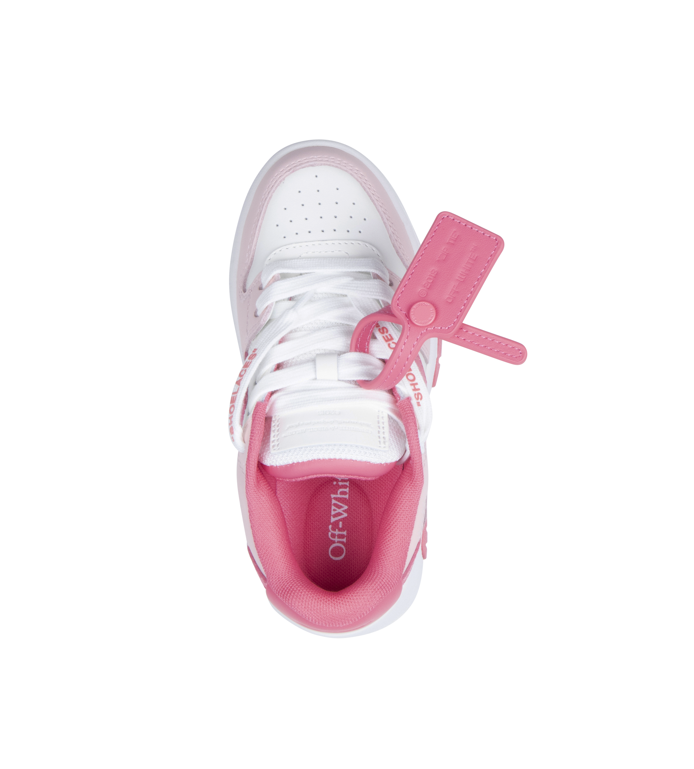Off-White Out Of Office Sneakers in Pink/ White