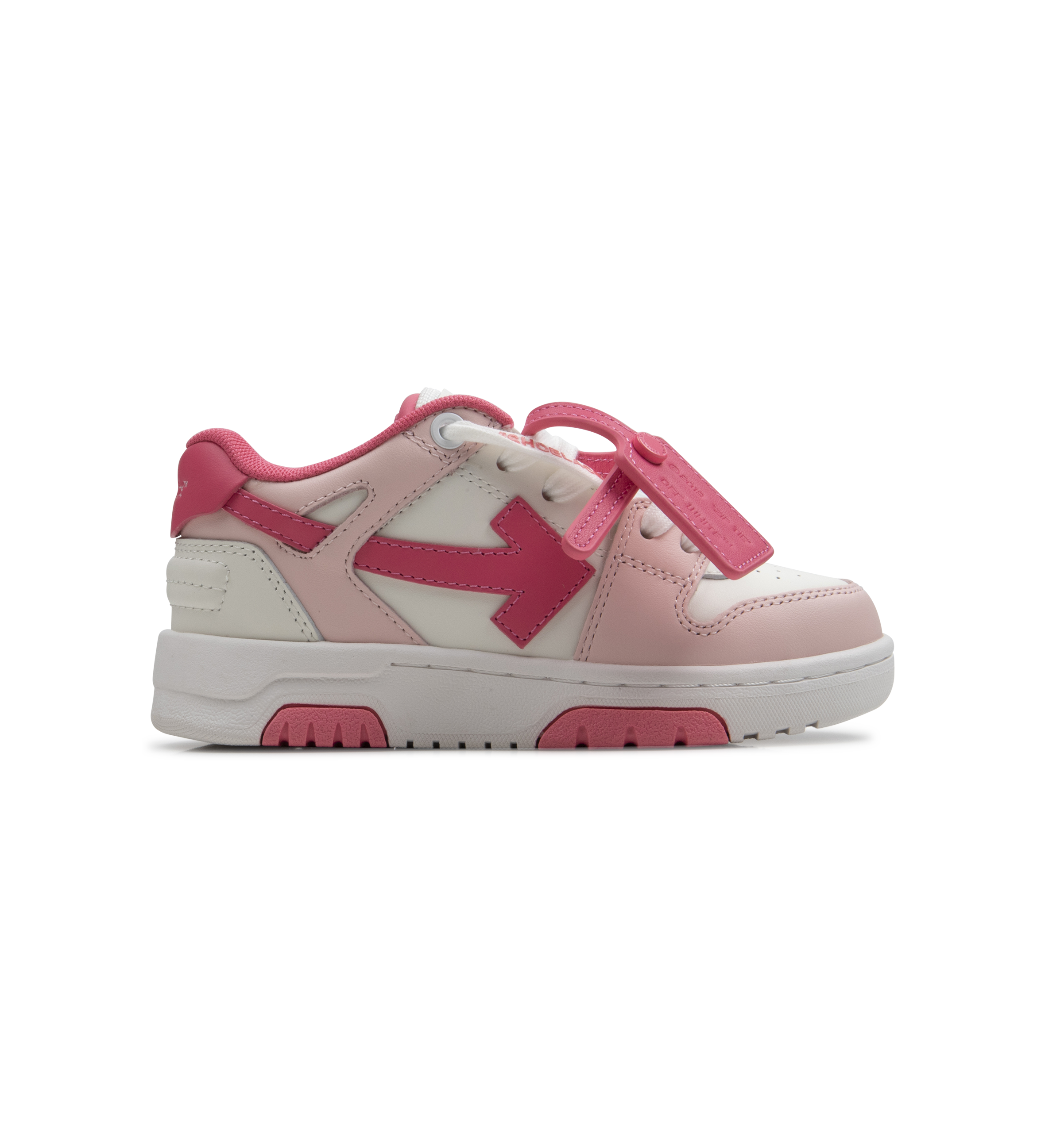 Off-White Out Of Office Sneakers in Pink/ White