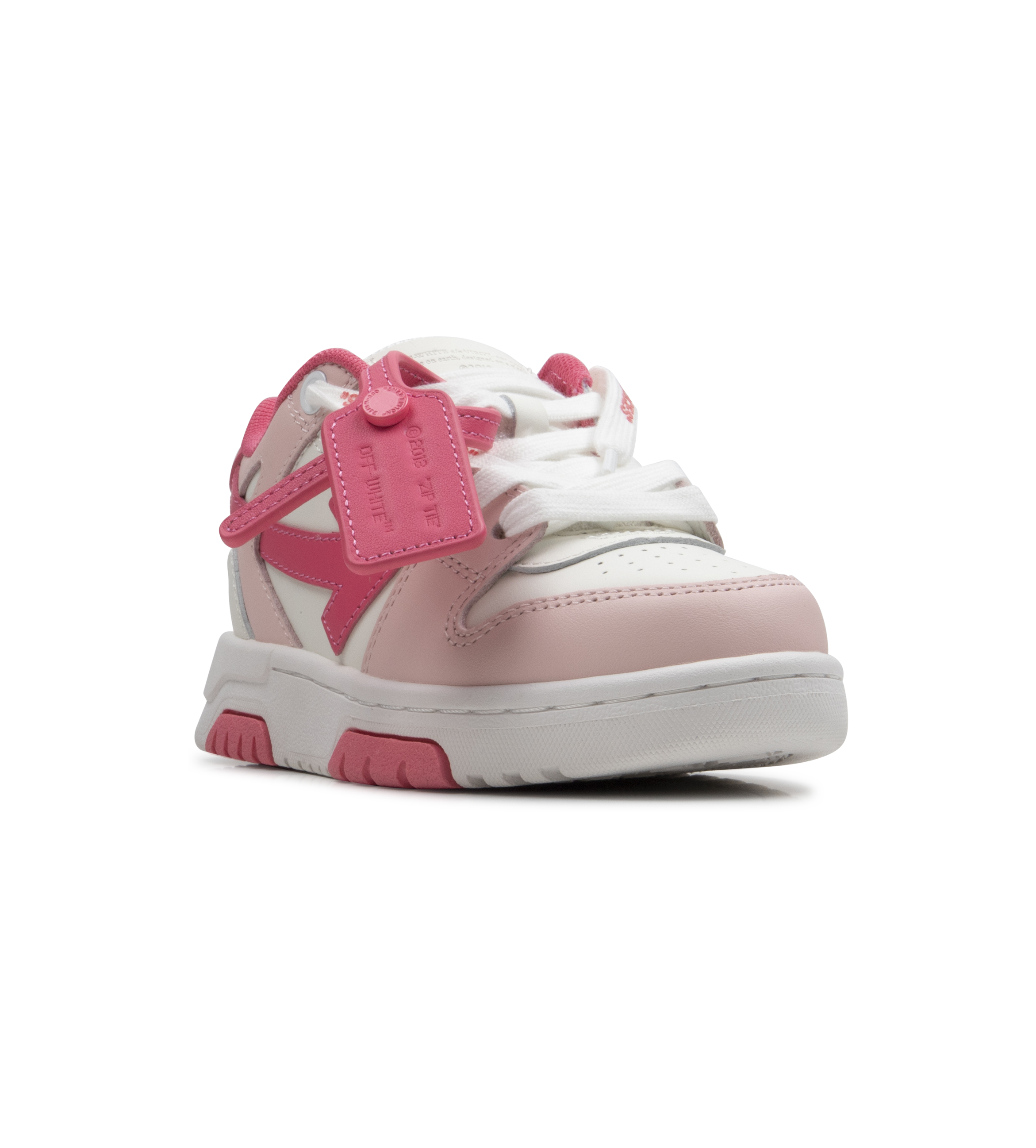 Off-White Out Of Office Sneakers in Pink/ White