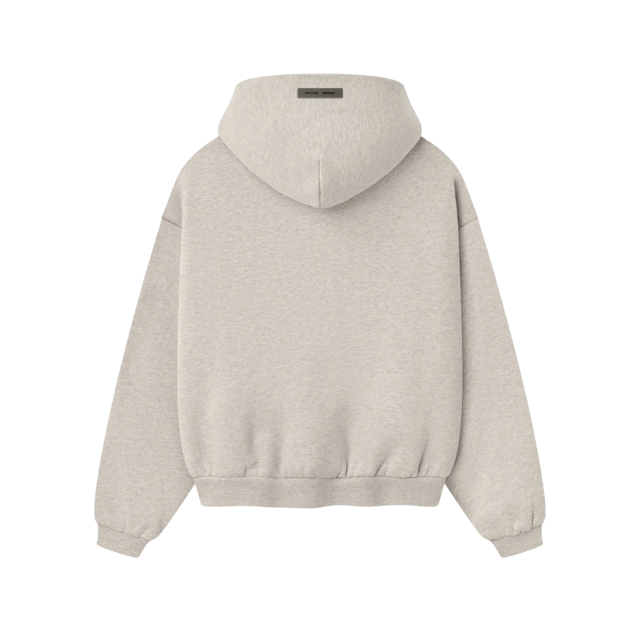 Essentials Classic Fleece Hoodie in Heather Stone (Kids)