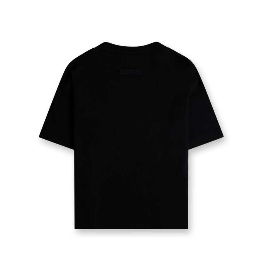 Essentials Classic Crewneck Tee in Jet Black (Kids)