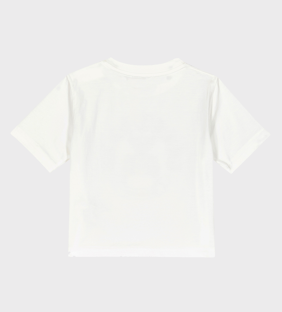 Baby Thomas Bear Print T-shirt White