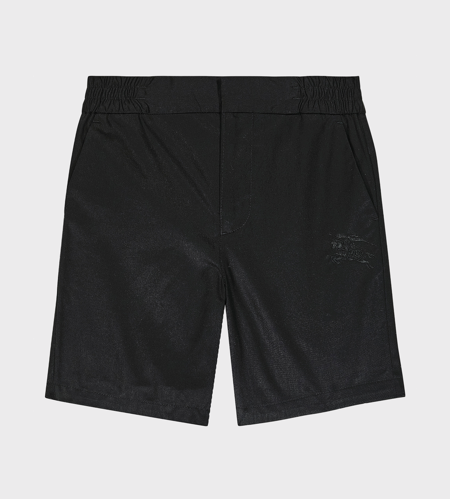 EKD Embroidered Chino Shorts Black