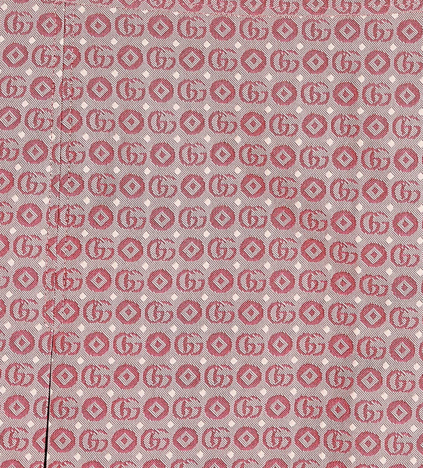Double G Jacquard Skirt Pink