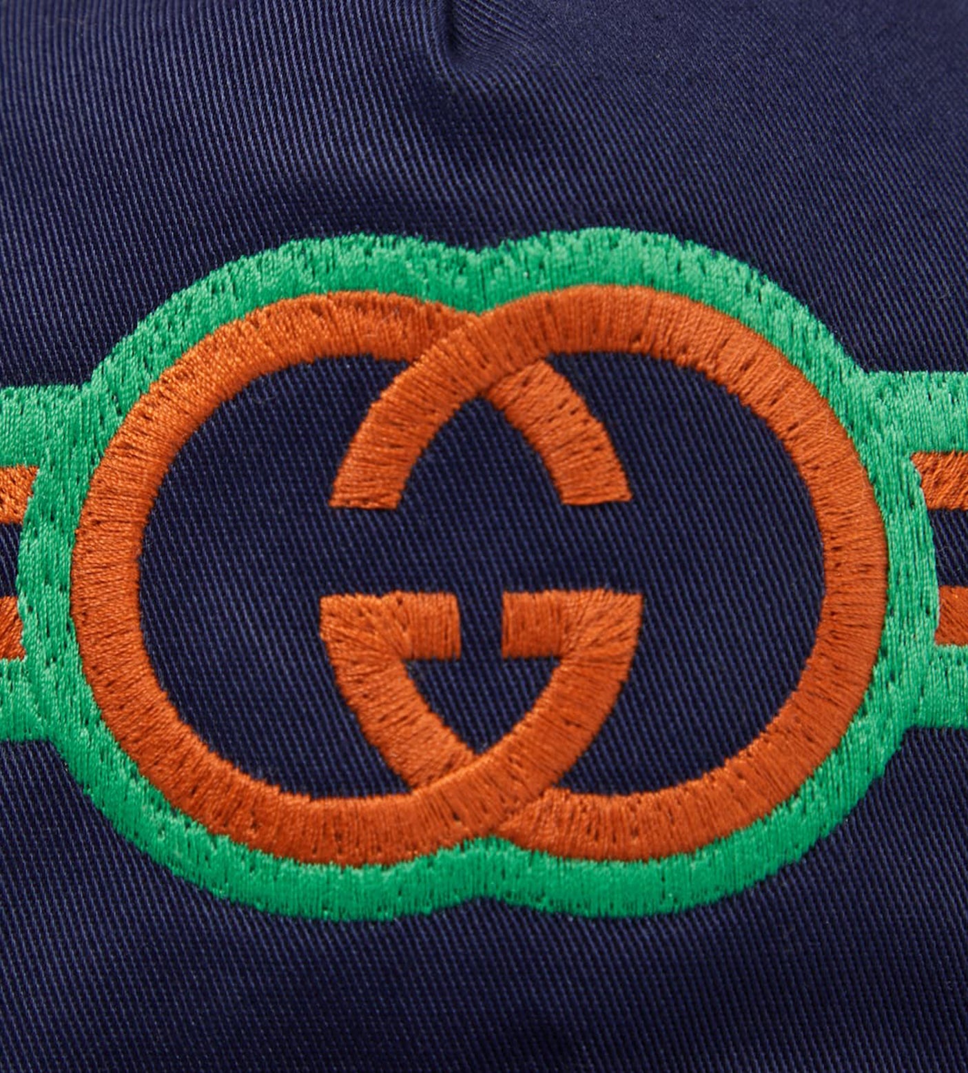 Interlocking G-logo Baseball Cap Blue