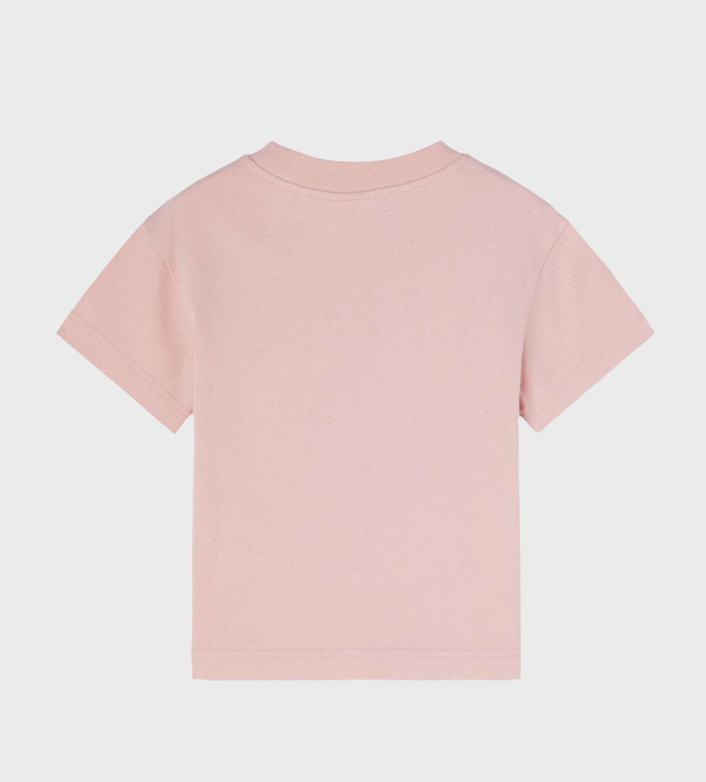 Logo-Print Cotton T-shirt Pink