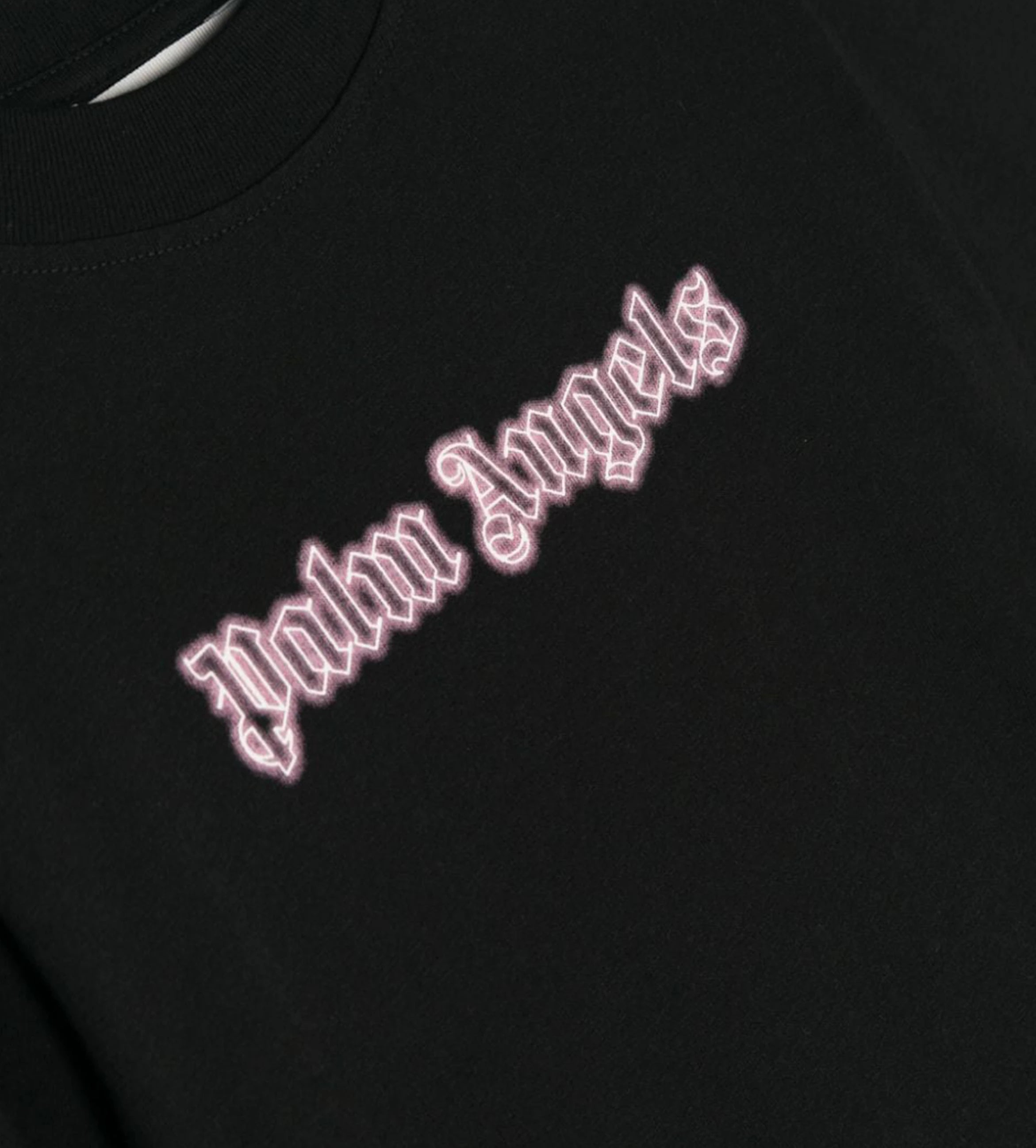 Neon Logo T-Shirt Black