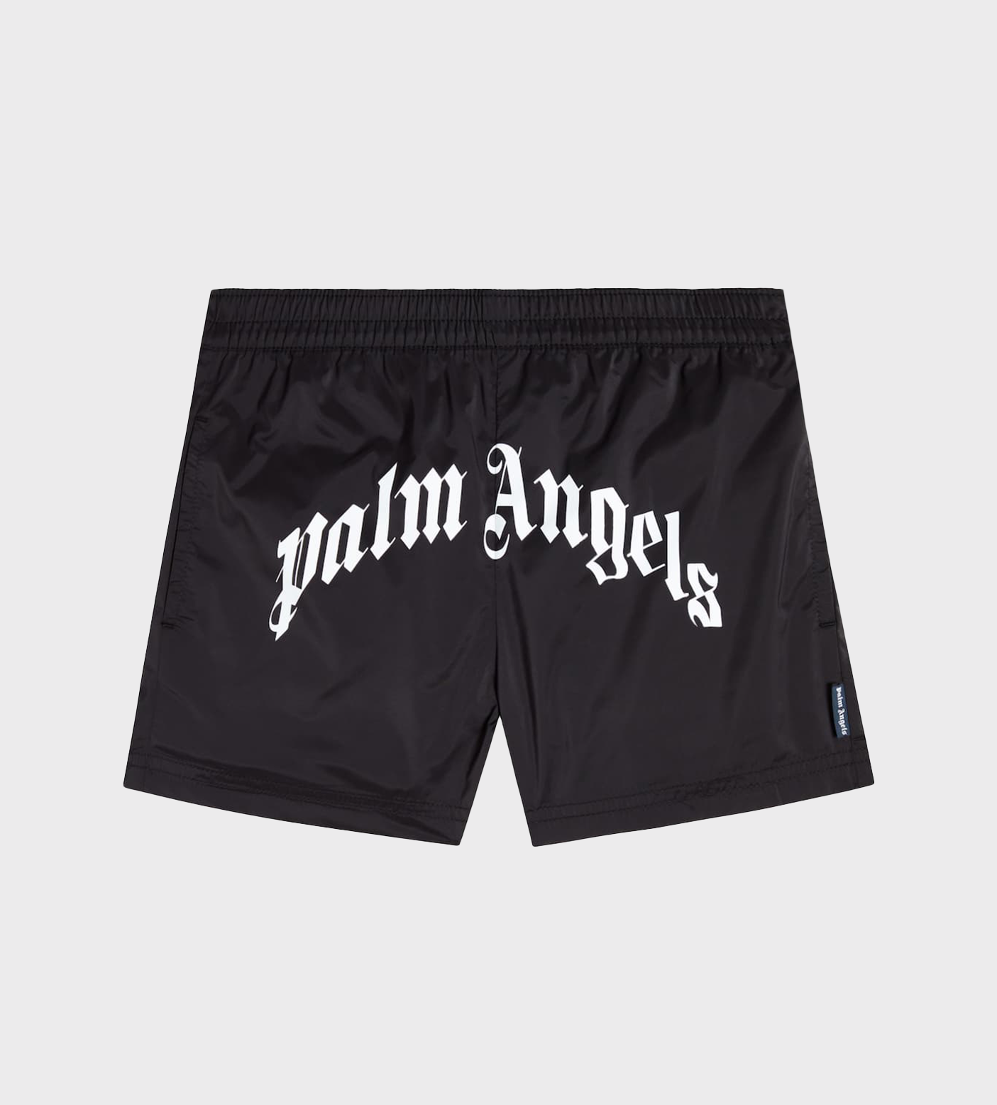 Logo-Print Swim Shorts Black