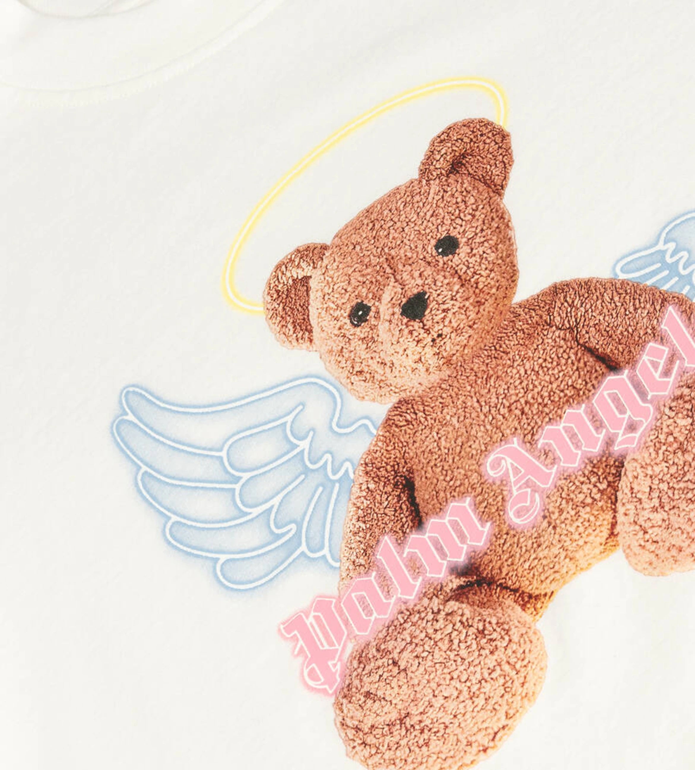 Palm Angels Kids Cotton Angel Teddy T-Shirt (4-12 Years)