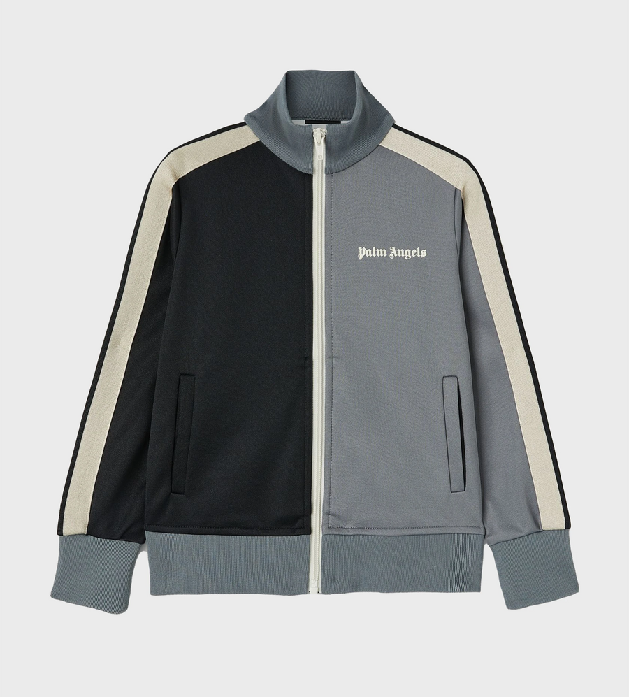 Color Block Track Jacket Dark Grey