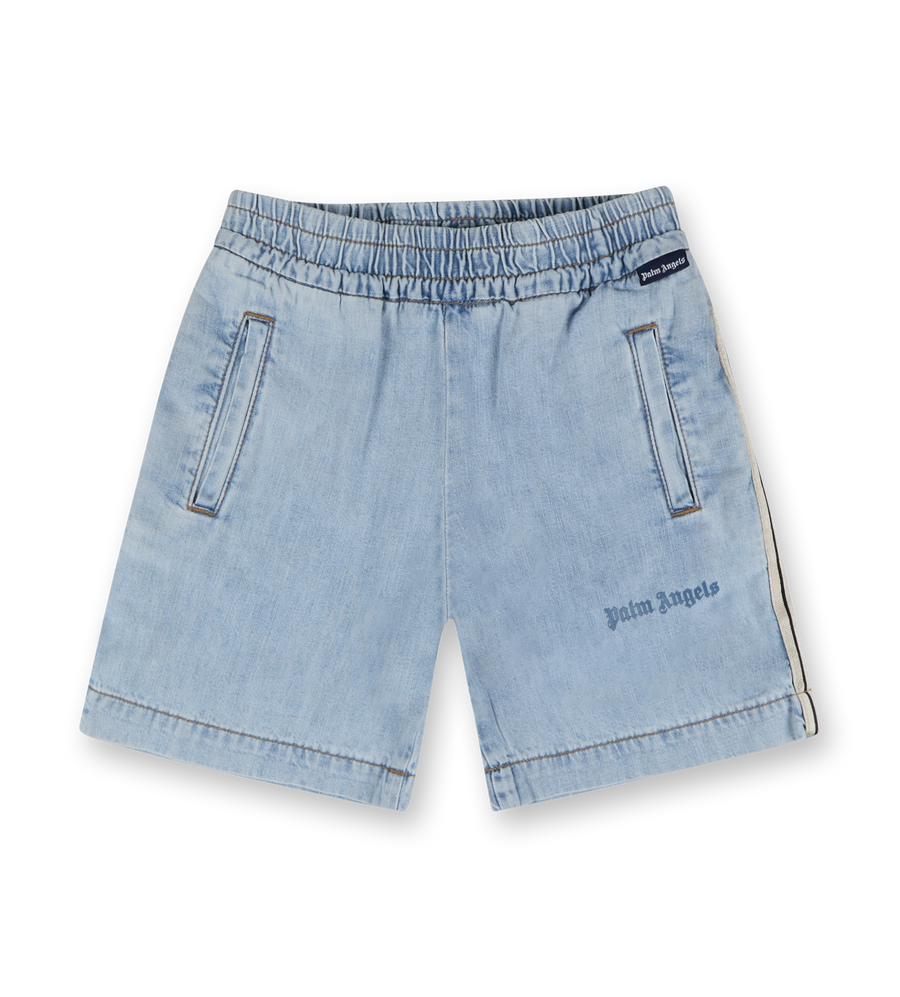 Chambray Shorts Blue