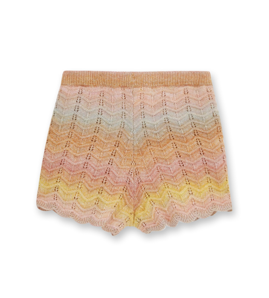 Tallow Chevron Knit Short Multi