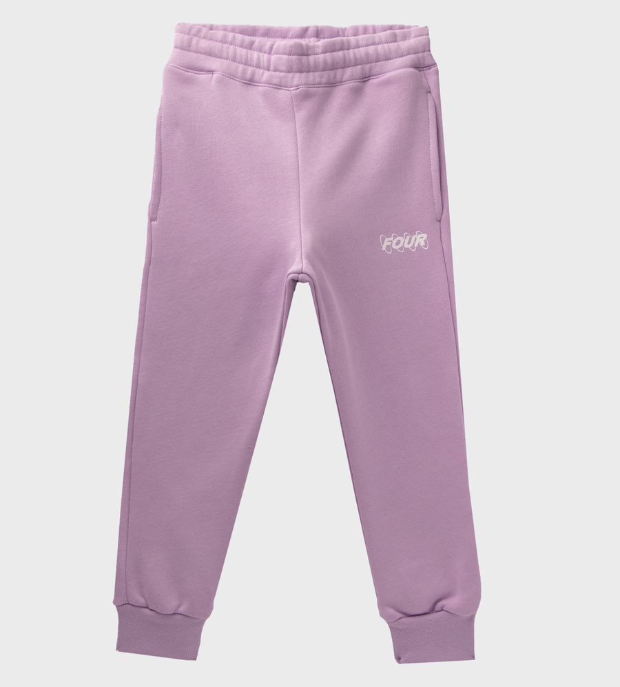 Circles Pants Pastel Lilac