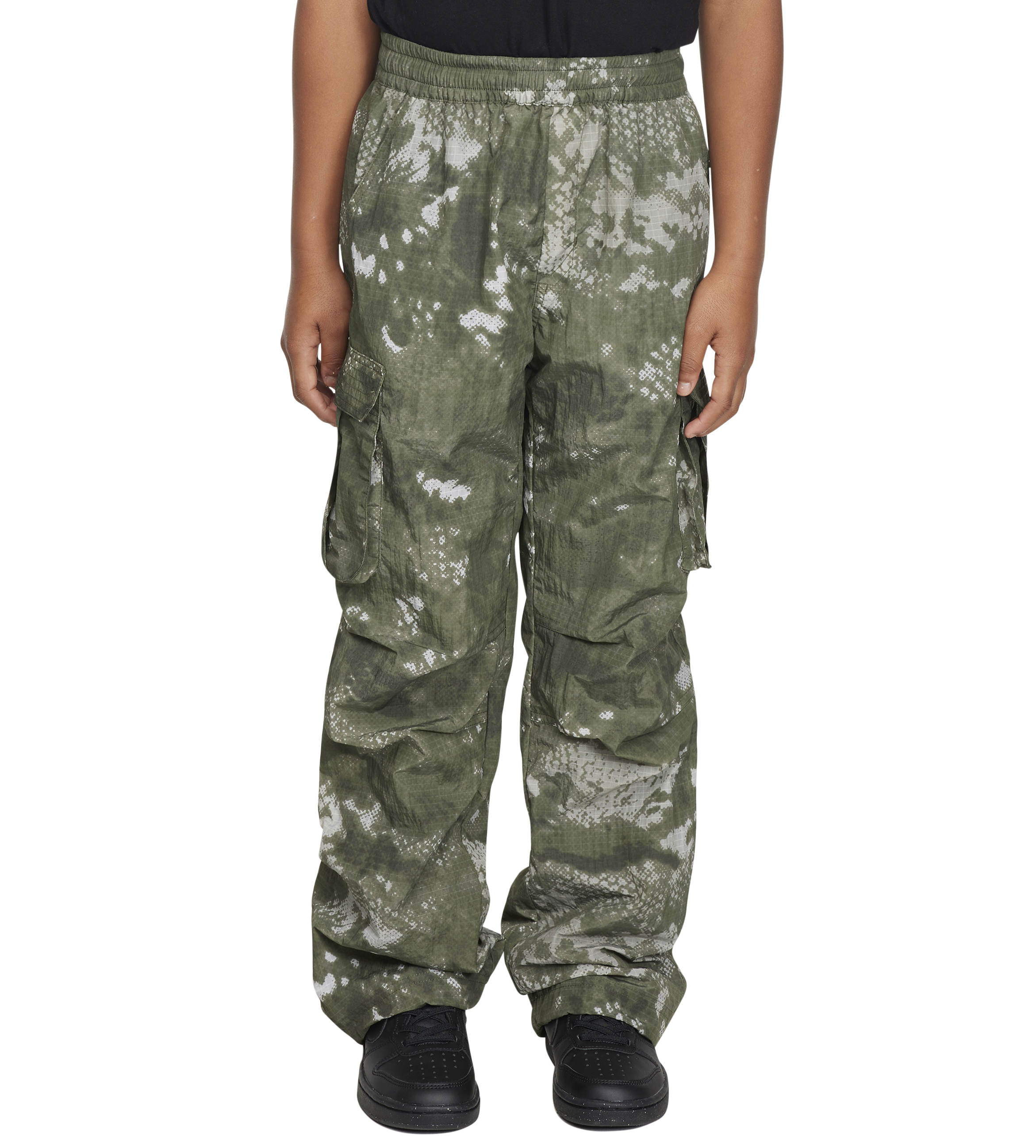 Sportswear Windbreaker Pants Green Camo