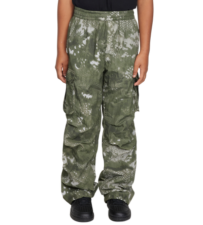 Sportswear Windbreaker Pants Green Camo