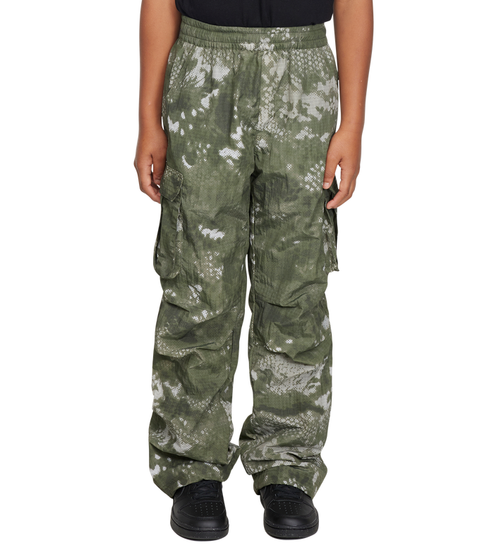 Sportswear Windbreaker Pants Green Camo