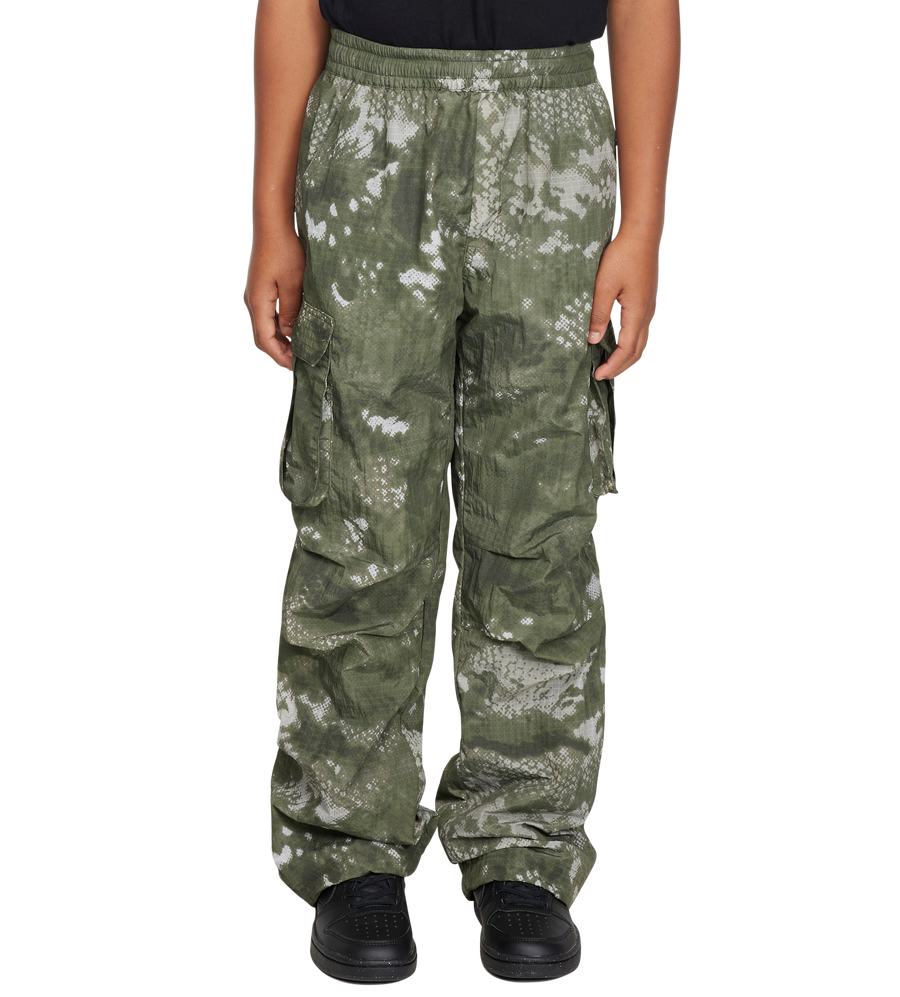 Sportswear Windbreaker Pants Green Camo