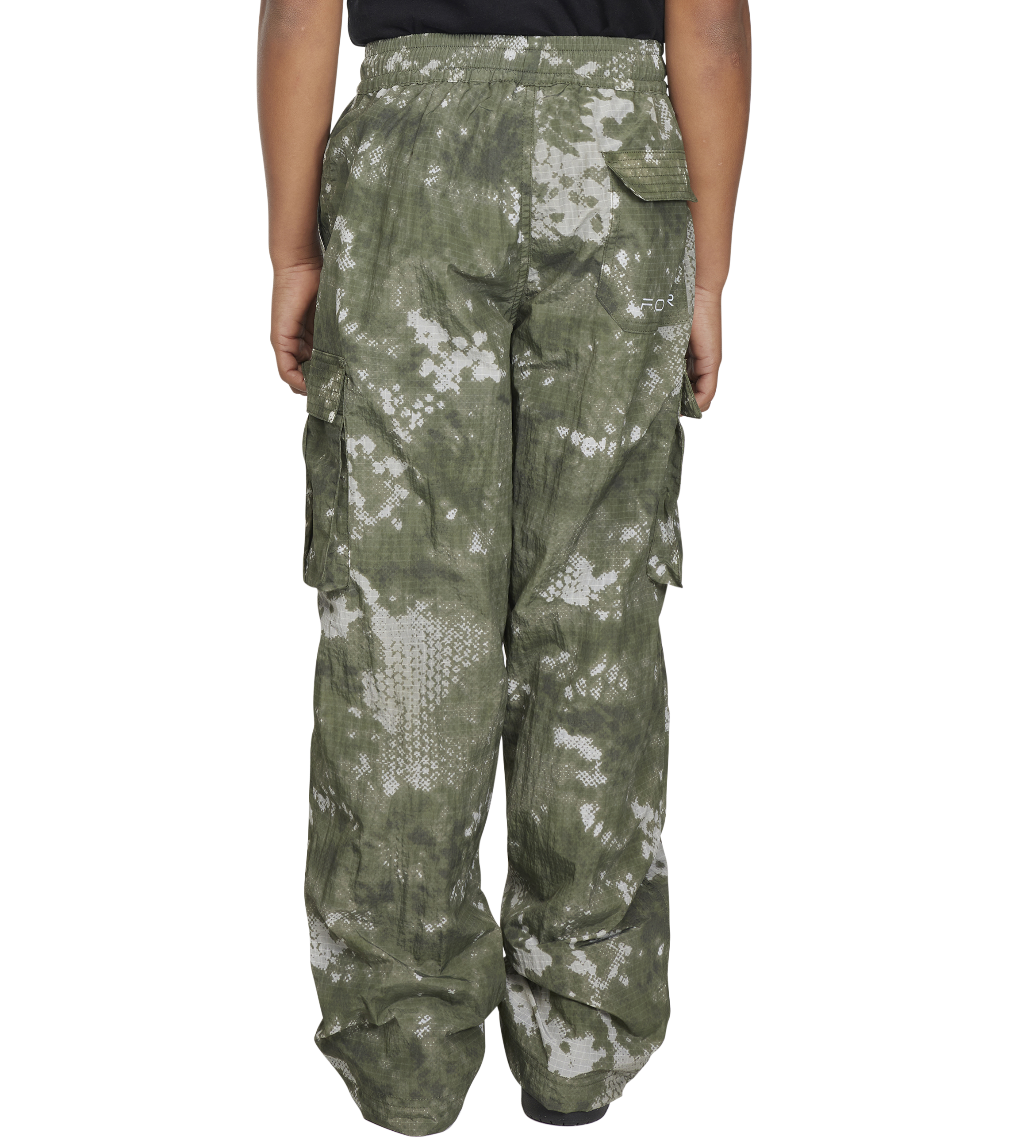 Sportswear Windbreaker Pants Green Camo