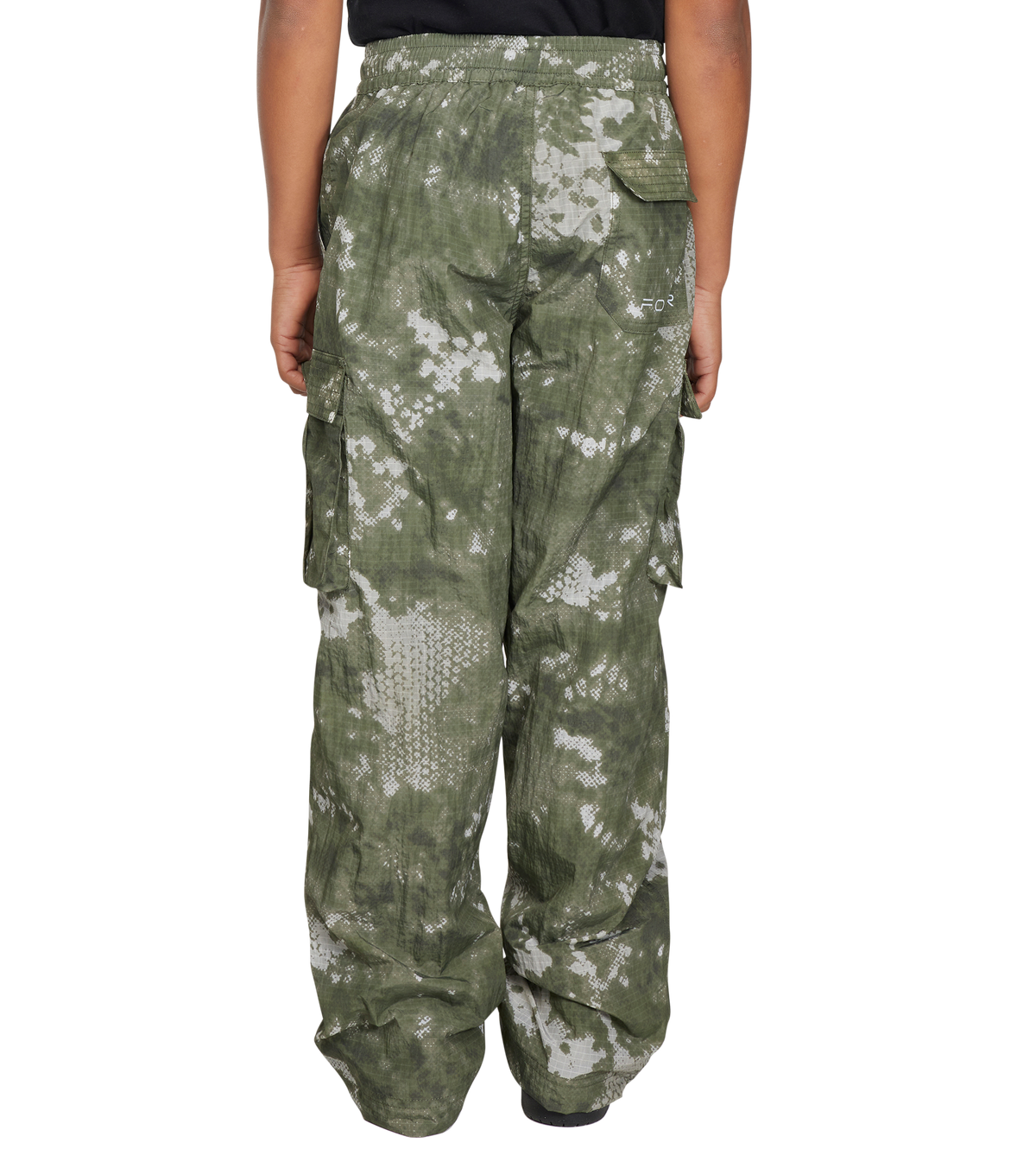 Sportswear Windbreaker Pants Green Camo