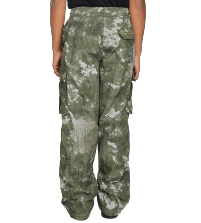 Sportswear Windbreaker Pants Green Camo