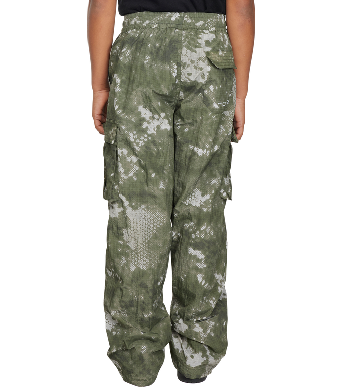 Sportswear Windbreaker Pants Green Camo