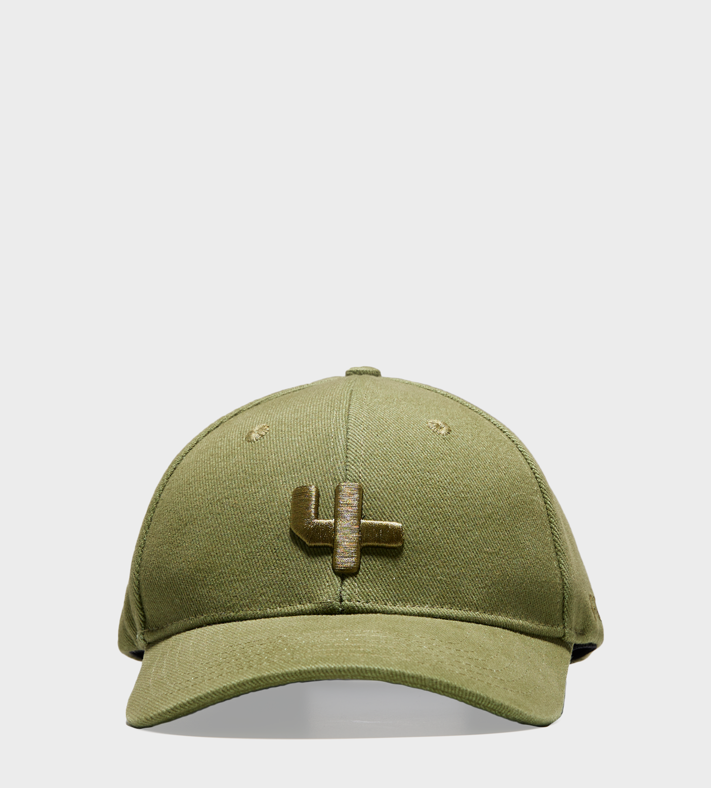 Outline Logo Cap Oil Green