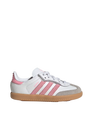 adidas Samba OG Comfort sluiting elastisch kant in wit/roze