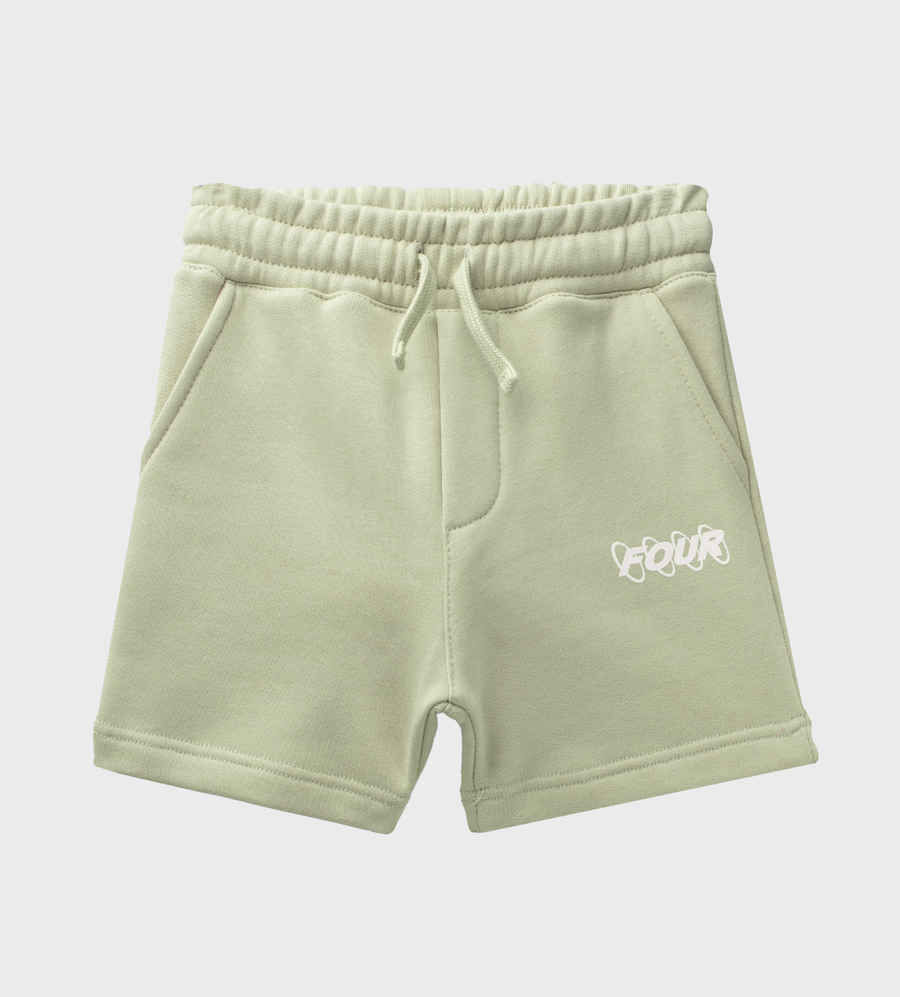 Baby Circles Shorts Sea Foam