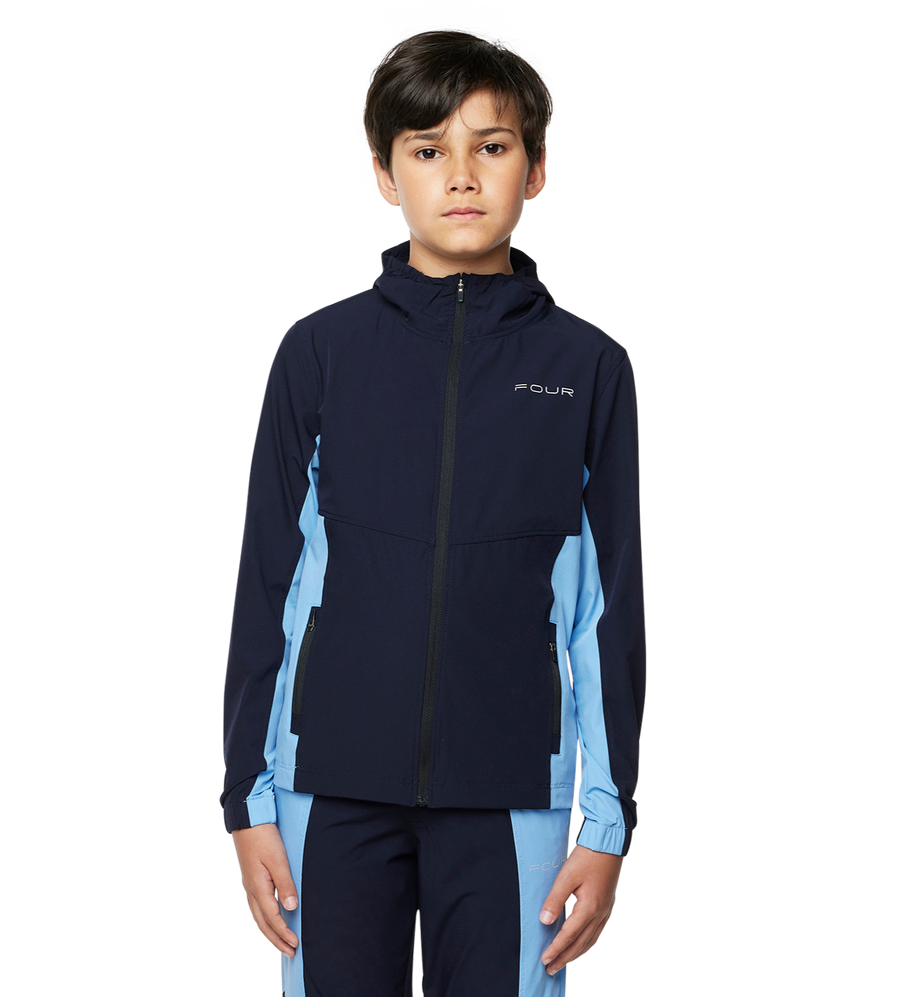 Sportswear Trackjacket Navy/ Light Blue