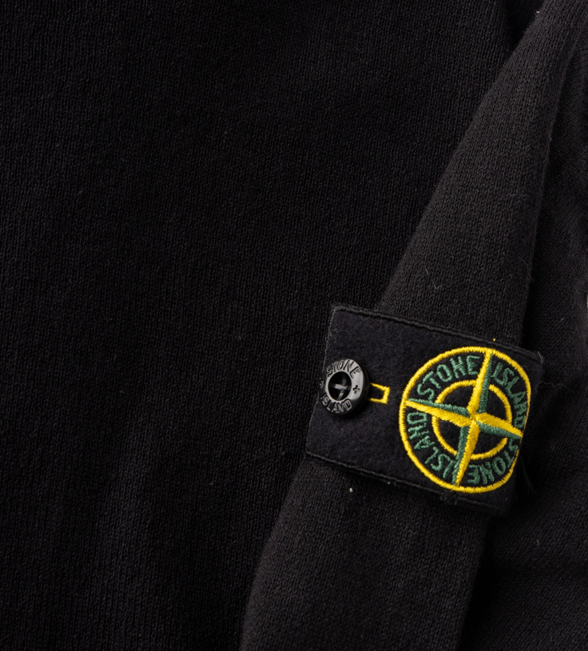Compass Badge Sweater Black