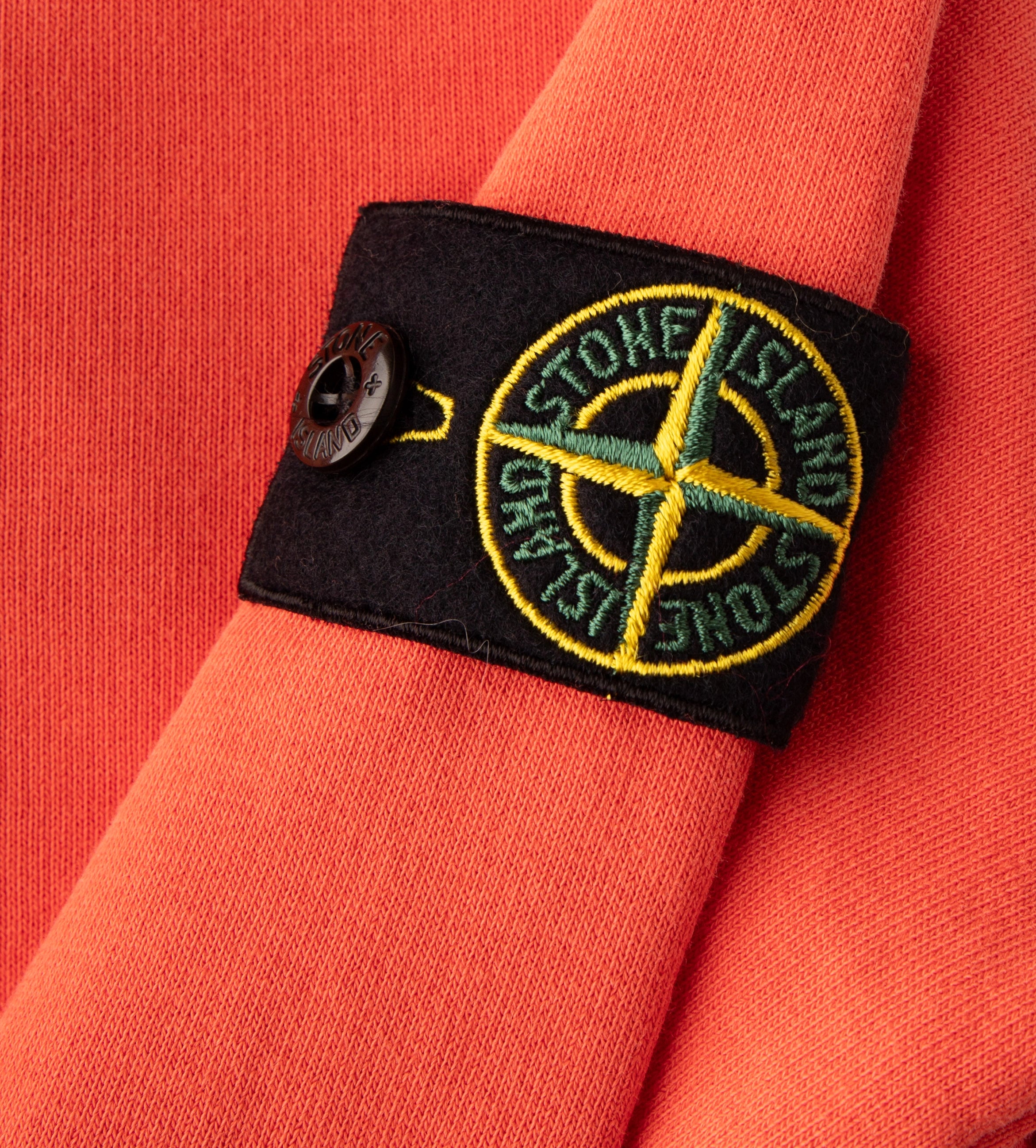 Compass Badge Sweater Orange