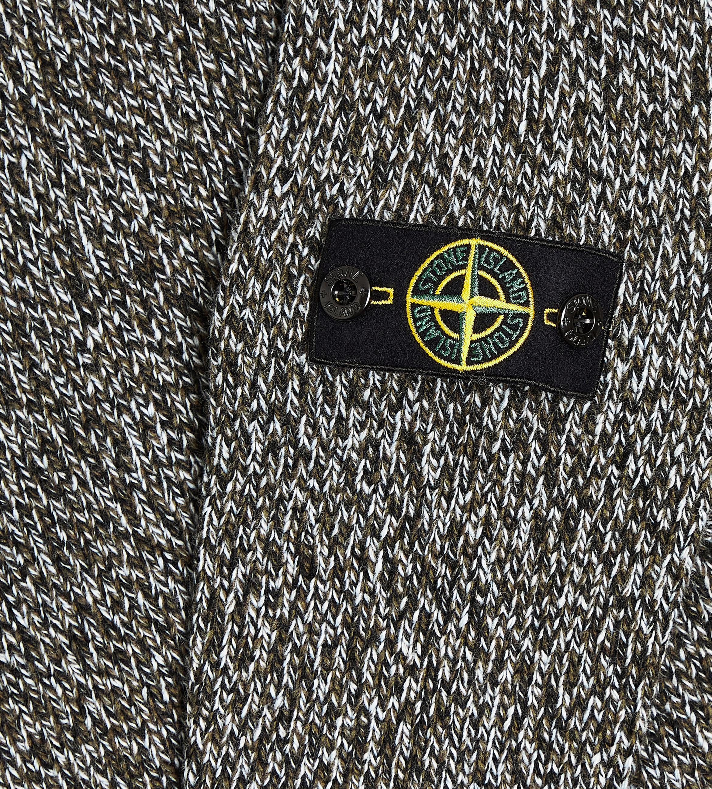 Compass Patch Sweater Grey