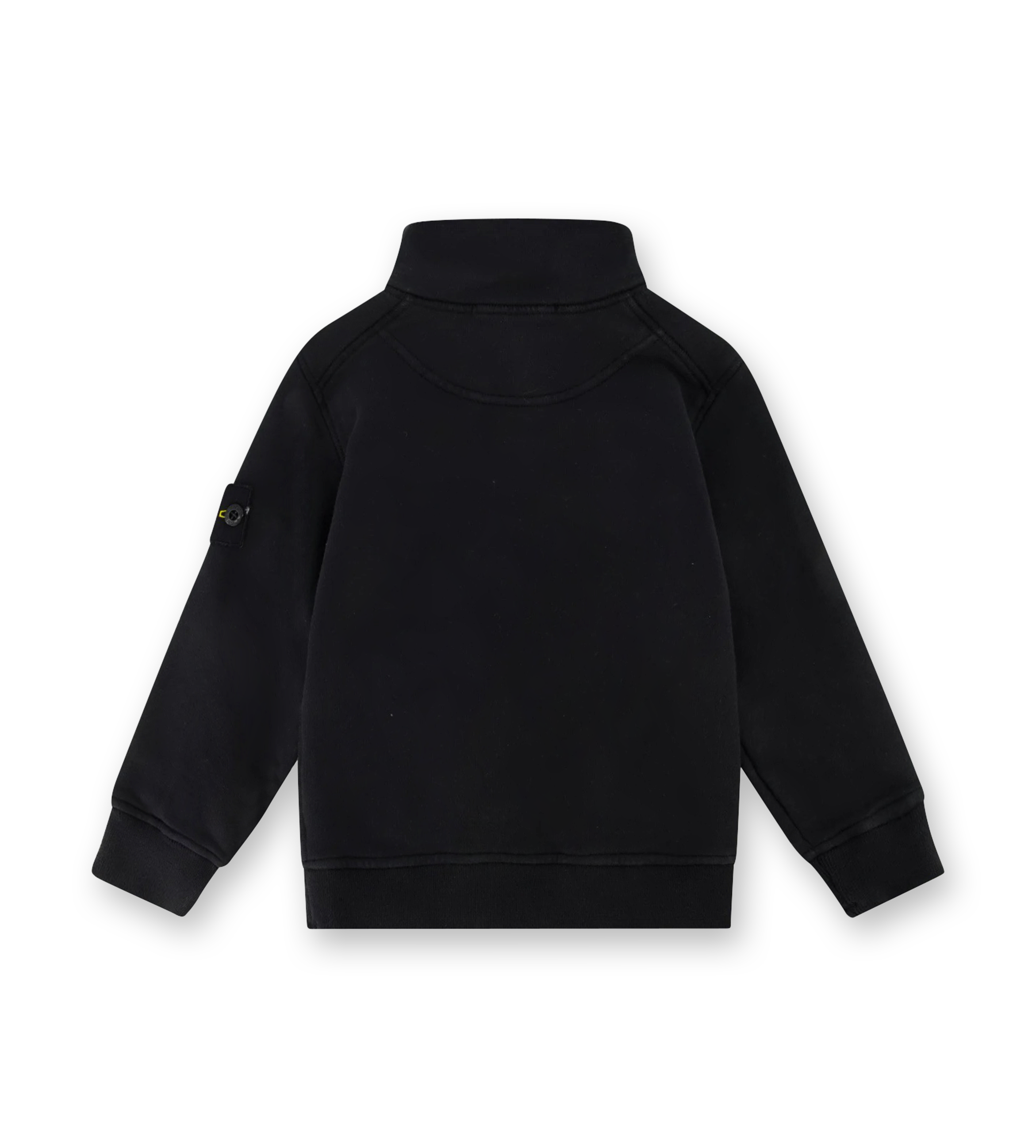 Compass badge Half Zipped Sweatshirt Black FOUR Kids