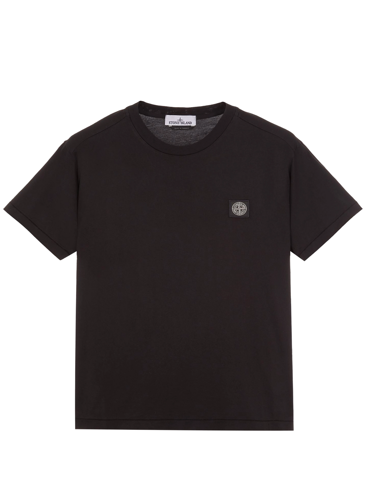 Kids Compass-Patch T-shirt in Black