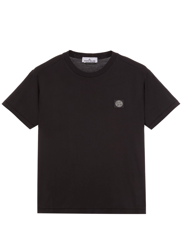 Kids Compass-patch T-shirt in zwart