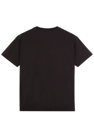 Kids Compass-Patch T-shirt in Black