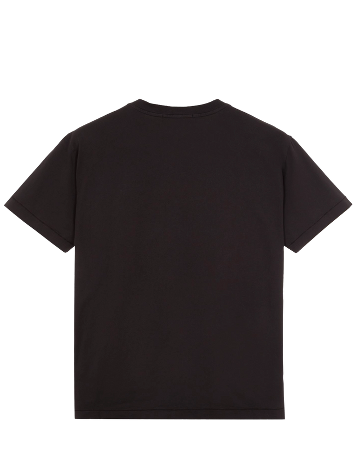 Kids Compass-patch T-shirt in zwart