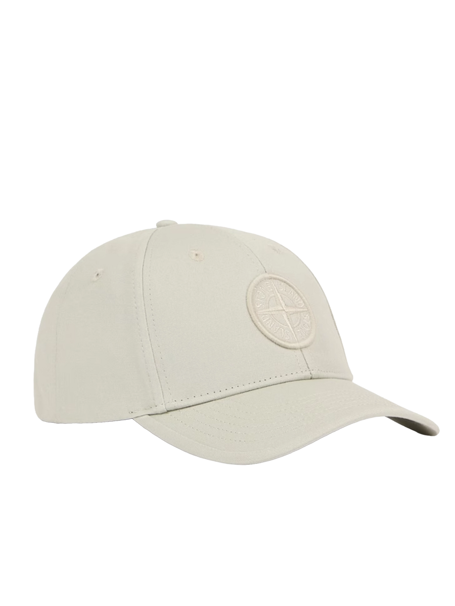 Stone Island Junior Baseball Cap in Pearl Gray